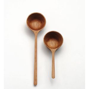 Cuillère en bois de bambou pour la cuisine Porte-ustensiles de cuisine Ensemble d'ustensiles de cuisine en bois d'acacia foncé et de teck - Product Image 4