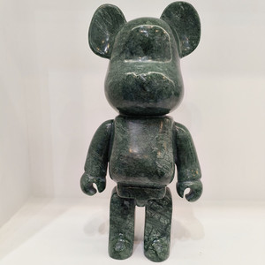 Estatua de Mármol <span class=keywords><strong>Bearbrick</strong></span> de Refine Stone Supply para Decoración del Hogar - Product Image 4