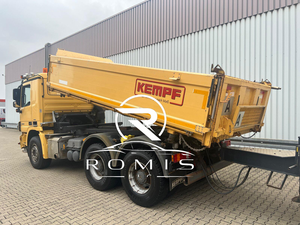 Camión Volquete Amarillo Usado Actros 2848 6x4 2013, Diésel, Transmisión Manual, para Transporte de Ingeniería - Product Image 2
