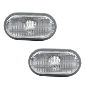 Lampe de signalisation latérale pour Dacia et Opel-Avec joint-Blanc-2 pièces - Product Image 1