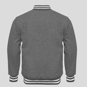 Vestes d'université de baseball vintage pour hommes avec écusson brodé en chenille Doublure en laine à col montant avec logo personnalisé - Product Image 5