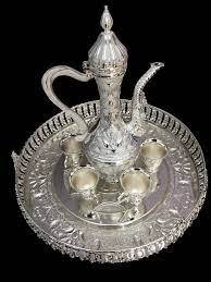 เทียนหอม dallah aftaba ทำจากทองเหลืองแกะสลักด้วยมือสำหรับตกแต่งงานแต่งงานงานฝีมือแกะสลักจากเยอรมัน - Product Image 6