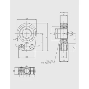 Rodamientos de Extremo de Varilla Premium Vidal Tip Pasolu Rot Mafsal Piston Danagz Mil Balants Kasnt Alc - Product Image 6