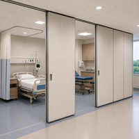 Solución de Interiores Comerciales con Sistema de Pared Acústica Operable para Proyectos de Gestión Flexible de Espacios en Edificios
