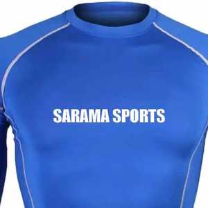 New Adults Men's Rash Guards Made With Polyester for Wholesale Men Long Sleeve <b>Rashguard</b> Shirts - Product Image 5