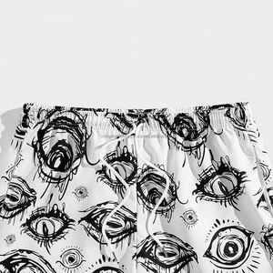 Pantalones cortos personalizados sin costuras para hombre y mujer, pantalones cortos estampados personalizados con estilo y colores de tamaño personalizado, pantalones cortos para correr en la playa - Product Image 2