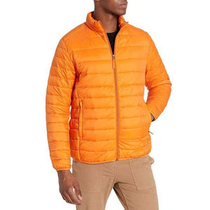 High Street Style Men's Clothing <b>Jackets</b> Polyester Nylon Zipper Puffer Hooded Waterproof Winter Man <b>Jackets</b> With Pockets 500g - Product Image 6
