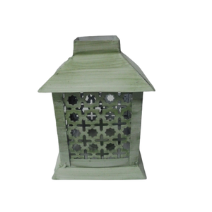 Dernier support de pilier de bougie en fer décoratif blanc avec support de bougie antique en cuivre pour la décoration de mariage et de maison personnalisée - Product Image 4