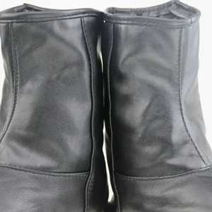 Chaussettes d'hiver décontractées en cuir bordeaux, logo personnalisé, légères, antidérapantes, respirantes, séchage rapide, antibactériennes, écologiques, tissées - Product Image 5