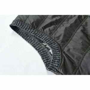 Chaqueta acolchada de lona sin mangas personalizada de alta calidad para hombre Chaqueta al por mayor de invierno de alta calidad - Product Image 6