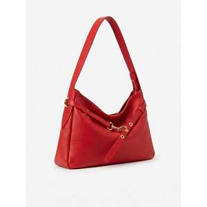 Sac à bandoulière souple en cuir Dollaro véritable pour femme Art. 26084-Fabriqué en Italie" - Product Image 3