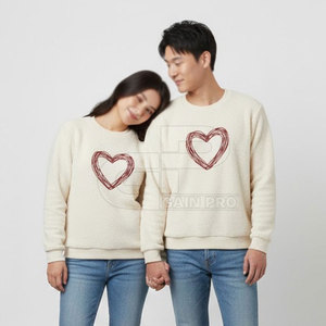 Sweat-shirt pour la fête de la Saint-Valentin, vêtement d'hiver confortable avec un look élégant pour un usage quotidien et des moments spéciaux - Product Image 4