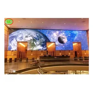 smart and vivid animation TV screen P3.91 module size 250*250mm indoor led screen for fixed installation