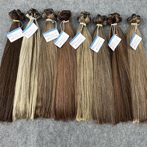 เครื่องมัดผมสีผมช่อต่อผมผมแบบเรีมี่ผมผสมสีไฮไลต์ราคาโรงงาน - Product Image 1