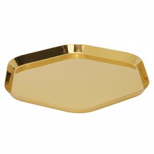 Bandeja de Servicio de Acero Inoxidable de Alta Calidad, Moderna, Rectangular, Decorativa para Bodas, Ligera, Personalizable con Asa - Product Image 4