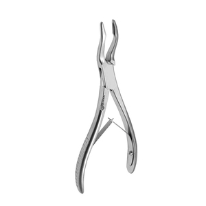 Acier inoxydable Jansen Bone Rongeur Baïonnette 19cm Pointe 4mm Double Action Courbe Os Chirurgie Coupe Forceps Chirurgie Orthopédique - Product Image 1