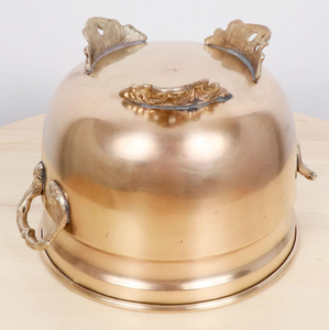 Meilleur fabricant indien de jardinières en laiton de haute qualité, best-seller, 100% fait main, vase à fleurs en laiton naturel, taille personnalisée, en vente - Product Image 6