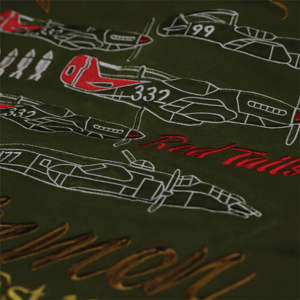 Logotipo personalizado 60% algodón 40% poliéster 350 GSM polar Chenille bordado verde oliva TA Sudadera con capucha - Product Image 4