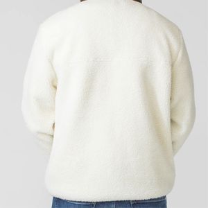 Veste polaire Sherpa Full-Zip-Vêtements d'extérieur ultra doux et pelucheux avec fermeture éclair-Parfait pour le temps froid et les aventures en plein air - Product Image 5