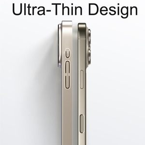 Custodie per cellulare in vetro smerigliato di colore originale per <span class=keywords><strong>iPhone</strong></span> 17air 16 15 <span class=keywords><strong>14</strong></span> <span class=keywords><strong>Pro</strong></span> Max protezione per lenti posteriori antiurto - Product Image 2