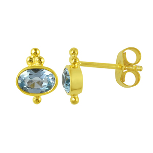 ต่างหูแบบมินิมอลคลาสสิกสำหรับ925ชุบทองต่างหูแกนหิน CZ สีเงินสเตอร์ลิงสำหรับเครื่องประดับของขวัญครบรอบแต่งงาน - Product Image 4