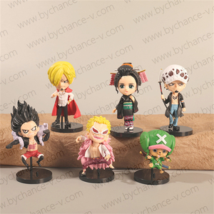 Figura de Acción de Anime Japonés Clásico, Modelo de Barco Pirata de <span class=keywords><strong>Aventuras</strong></span>, Estatua de Personaje de Dibujos Animados de PVC para Máquina Expendedora de Cápsulas de Juguete - Product Image 5