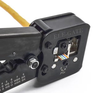 Pinza Professionale in Acciaio per Crimpatura RJ45/RJ12/RJ11, Crimpatrice per Cavi - Product Image 2