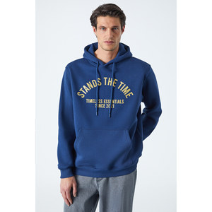 Sweat-shirt à capuche ultra doux en tissu biologique doublé polaire avec poche kangourou pour homme GRIMELANGE WULF - Product Image 6