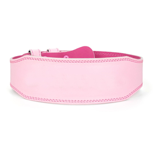 Cinturón de levantamiento de pesas hecho a medida de piel de vaca de alta calidad para hombres Oem Service Brand New Hot Selling Pink Color - Product Image 1