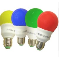 Ampoules de fête LED G45 LED 1W 2W 3W Décoration de Noël Ampoules colorées Ampoule colorée