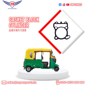 Cilindro de bloque de juntas de calidad genuina para repuestos Bajaj RE Tuk disponibles para la venta a un precio muy atractivo para Perú - Product Image 2