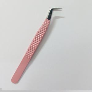 Pince à épiler pour cils avec logo personnalisé, bouts droits incurvés et pointus, ensemble de pinces à épiler pour cils - Product Image 5