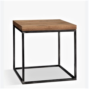 Rectangle Center Table With Marble Top Black Table Square Table for Living Room Bedroom - Product Image 3