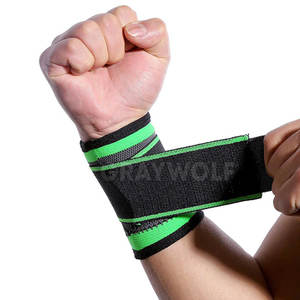 Muñequeras de Algodón para Entrenamiento de Gimnasio y Levantamiento de Pesas, Diseño de Logotipo Personalizado, Hechas en Pakistán - Product Image 3