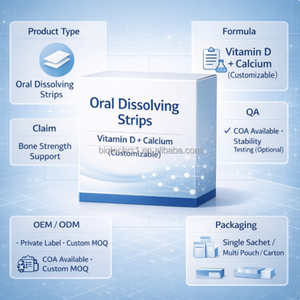 OEM Üretici Bitkisel Takviye Vitamin D Şeritleri Kalsiyumlu Kemik Güçlendirici Boy Uzatma Hapları - Product Image 4