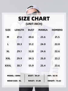 Chaqueta universitaria Retro de estilo universitario para todas las estaciones para hombre, chaqueta de béisbol universitaria holgada con costuras bordadas de cuero PU para hombre - Product Image 2