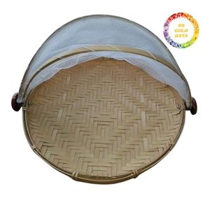 Panier de décantation plat en bambou 99 Gold Data, design élégant pour les marchés internationaux - Product Image 6