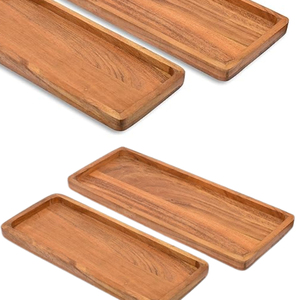 Meilleure vaisselle en bois de haute qualité, plateau de service de table au design moderne et vintage pour les fêtes de mariage à la maison à des prix abordables - Product Image 3