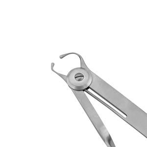 Calibrador de Ortodoncia de Acero Inoxidable, Manual, de Alta Calidad, con Certificación CE, Agarre Ergonómico, Instrumento de Medición con Resorte - Product Image 2