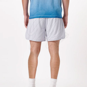 Pantalones Cortos Deportivos Casuales de Malla Ligera de Secado Rápido, Material Suave, Cierre con Cordón, Impresión Personalizada de Alta Calidad - Product Image 3