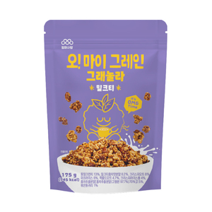 [Motherlove] ngay lập tức ăn sáng ngũ cốc granola milktea 140g hộp Dinh dưỡng giòn ít chất béo không đường thực phẩm sức khỏe cho hàng ngày - Product Image 1