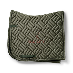 Breathable English Equestrian Saddle Pad Quilted Durable Design Soft Lining for Training & Competition Use Saddle pads OEM - Product Image 4