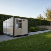 Maison conteneur pliable prête à être expédiée, conteneur de chargement, maison modulaire préfabriquée en kit, vente en gros directe usine