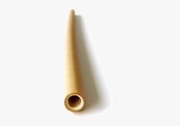 Pailles en bambou bio avec logo personnalisé et brosse en noix de coco, biodégradables et réutilisables, longueur 200 mm, de Eco2go Vietnam
