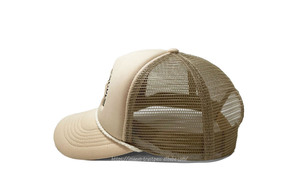 Impression personnalisée de haute qualité Logo brodé 2D sur toile Chapeaux de camionneur Corde solide Style de mode pour une utilisation en extérieur - Product Image 2