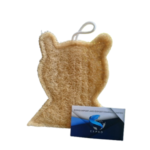 FISH SHAPES Loofah naturel, jouets naturels pour chats d'Expad, Vietnam - Product Image 2