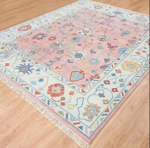 Taille personnalisable de haute qualité 5x8 12x14 tapis de laine faits à la main de luxe moderne abstrait noué à la main pour les hôtels de bureau à domicile - Product Image 1