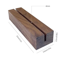 Atractivo acrílico transparente soporte de números de mesa de boda letrero de mesa profesional de calidad superior para decoración de boda Mesa No. - Product Image 3