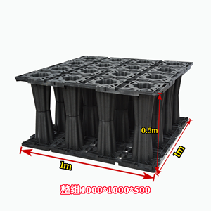 הנה תיאור שלם של כלבים שלב אחר שלב של כיצד מפוצלים מודולי PP לגידול מים גשמים באתר הבנייה - Product Image 4