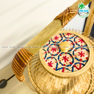 Customizable Sustainable BAMBOO GIFT <b>BASKET</b> for Storage and Decoration Perfect for Home Decor Flower <b>Basket</b> - Product Image 4